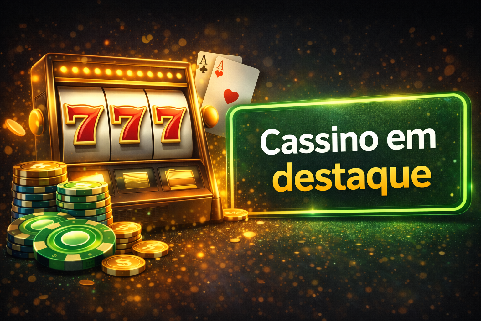 imagem de página de cassino no portal